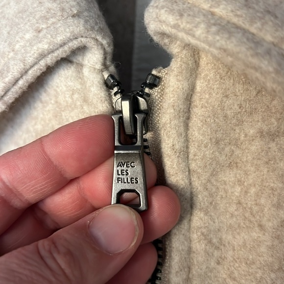 AVEC LES FILLES  ZIP FRONT SHACKET SMALL - Picture 8 of 16